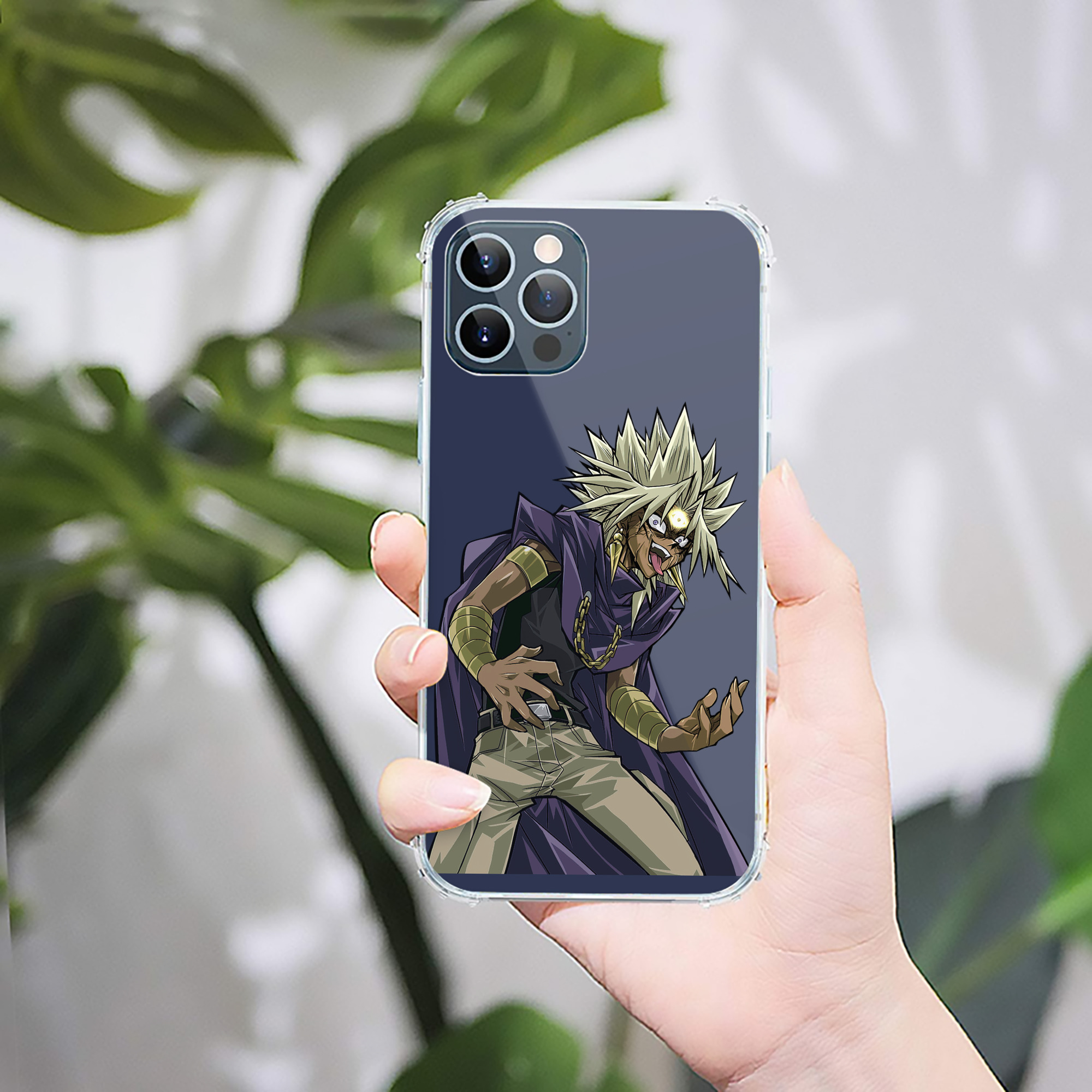（画像用） 遊☆戯☆王 Yu-Gi-Oh! 【iPhone 12シリーズ対応】透明スマホケース（クリアソフトケース）